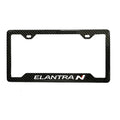 ELANTRA N 100% REAL CARBON FIBER CAR LICENSE PLATE FRAME